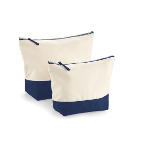 Pochette bicolore en coton 3
