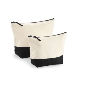 Pochette bicolore en coton 2