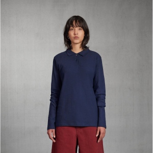 Polo manches longues femme