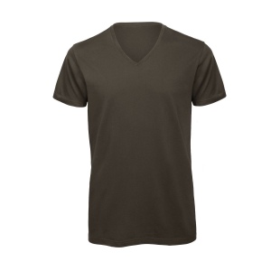 Tee-shirt homme col V en coton bio 4