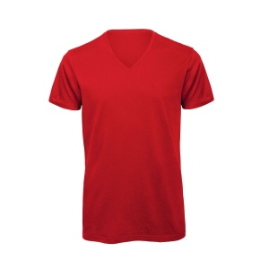 Tee-shirt homme col V en coton bio 2