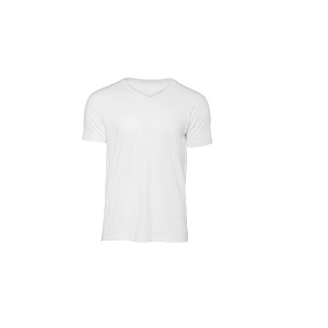 Tee-shirt homme col V en coton bio 7