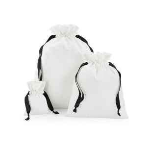Sac en coton avec ruban 5