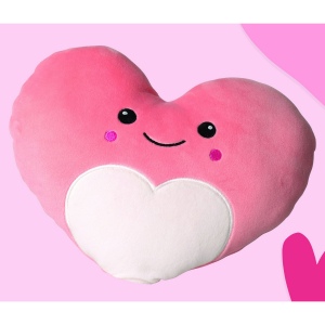 Cœur en peluche