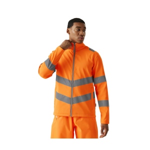 Veste Softshell 2 couches haute visibilité 6
