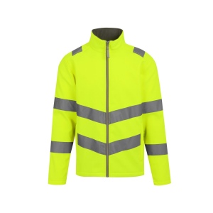 Veste Softshell 2 couches haute visibilité 2