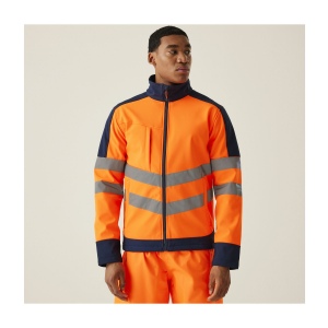 Veste Softshell 3 couches haute visibilité 6