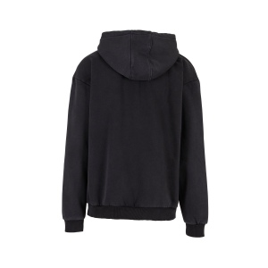 Sweat à capuche lourd délavé 7
