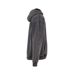 Sweat à capuche lourd délavé 10