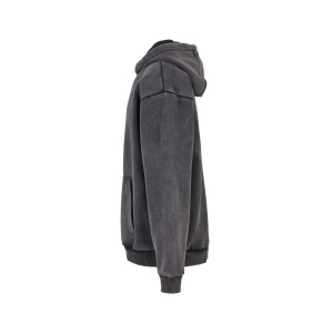 Sweat à capuche lourd délavé 15