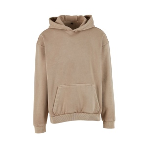 Sweat à capuche lourd délavé 6