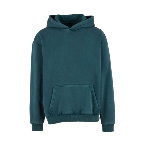 Sweat à capuche lourd délavé 5