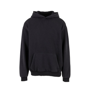 Sweat à capuche lourd délavé 2
