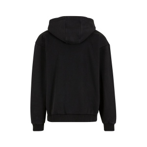 Sweat capuche zippé lourd délavé 5