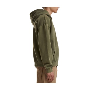 Sweat capuche zippé lourd délavé 9