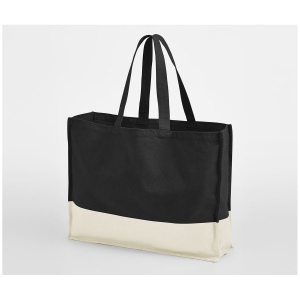 Sac shopping bicolore 2