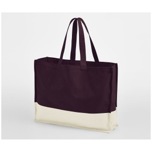 Sac shopping bicolore 5
