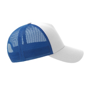 Casquette 5 pans style trucker en coton 75