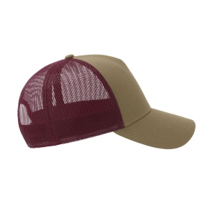 Casquette 5 pans style trucker en coton 83