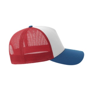 Casquette 5 pans style trucker en coton 88