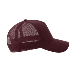 Casquette 5 pans style trucker en coton 92