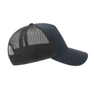 Casquette 5 pans style trucker en coton 97
