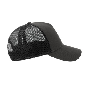 Casquette 5 pans style trucker en coton 98