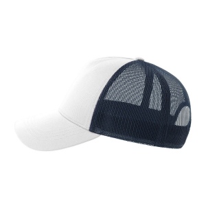 Casquette 5 pans style trucker en coton 100