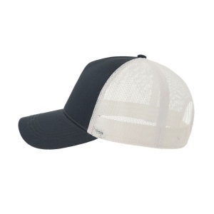Casquette 5 pans style trucker en coton 105