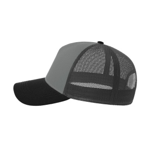 Casquette 5 pans style trucker en coton 115