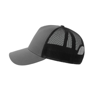 Casquette 5 pans style trucker en coton 116