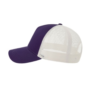 Casquette 5 pans style trucker en coton 117