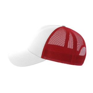 Casquette 5 pans style trucker en coton 120