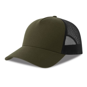 Casquette 5 pans style trucker en coton 27