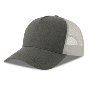 Casquette 5 pans style trucker en coton 37