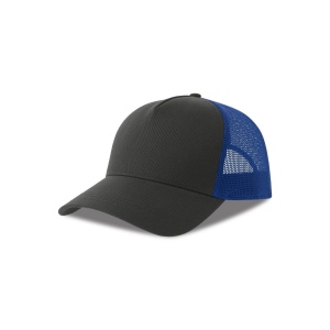 Casquette 5 pans style trucker en coton 13