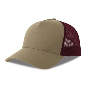 Casquette 5 pans style trucker en coton 15