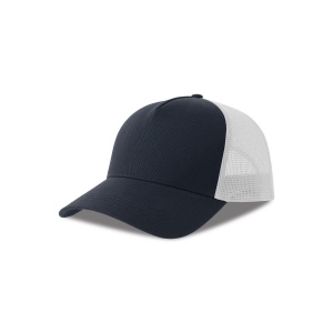 Casquette 5 pans style trucker en coton 2