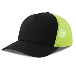 Casquette 5 pans style trucker en coton 40