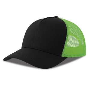 Casquette 5 pans style trucker en coton 39