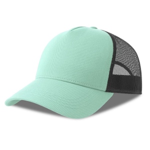 Casquette 5 pans style trucker en coton 32