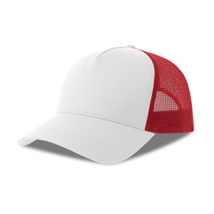 Casquette 5 pans style trucker en coton 22