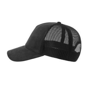 Casquette style trucker en faux daim 16