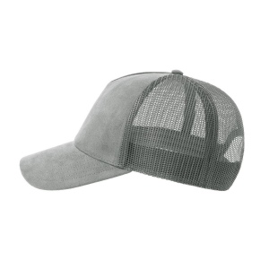 Casquette style trucker en faux daim 17