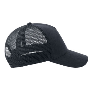 Casquette style trucker en faux daim 11