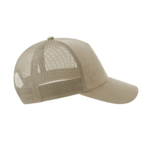 Casquette style trucker en faux daim 14
