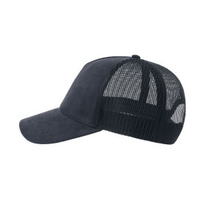 Casquette style trucker en faux daim 15