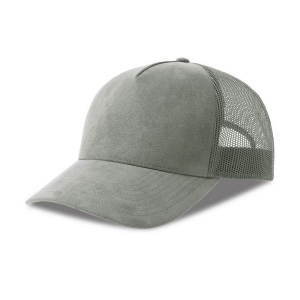 Casquette style trucker en faux daim 4