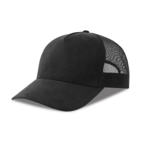 Casquette style trucker en faux daim 3