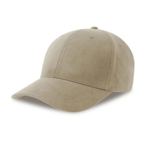 Casquette 6 pans mid visor faux suède 5